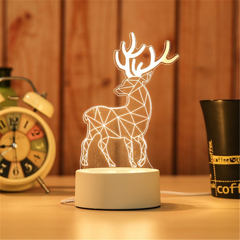 Bedroom bedside creative electronic night light - Bagpleky